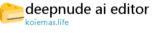 deepnude ai editor